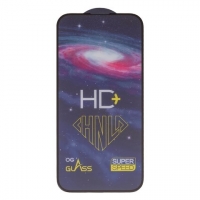 ������� ���� Apple iPhone 15 Pro Max, 0,33 �� 9H, iNob, Full Glue, ���� �� ��� ��������, ������ � ������, ����� ������, HD+ | ���������� �������� ������