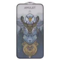 ������� ���� Amulet Apple iPhone 13, iPhone 13 Pro, iPhone 14, iNobi, Full Glue, ���� �� ��� ��������, Anti-Static, ��� ���������, ����� | ���������� �������� ������