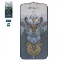 ������� ���� Amulet Apple iPhone 13 Pro Max, iPhone 14 Plus, iNobi, Full Glue, ���� �� ��� ��������, Anti-Static, ����� | ���������� �������� ������