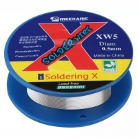 Припой Mechanic XW5, Sn 42%, Bi 58%, Cu 8%, 0,5 мм, 40 г