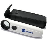 Ручная лупа Sunshine MG6B-1B, с подсветкой, 40X