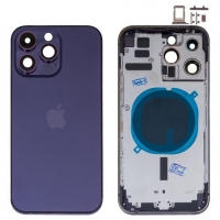 ������ Apple  iPhone 14 Pro Max, ����������, � ���������� SIM-�����, � �������� ��������, High Copy, Global, deep purple